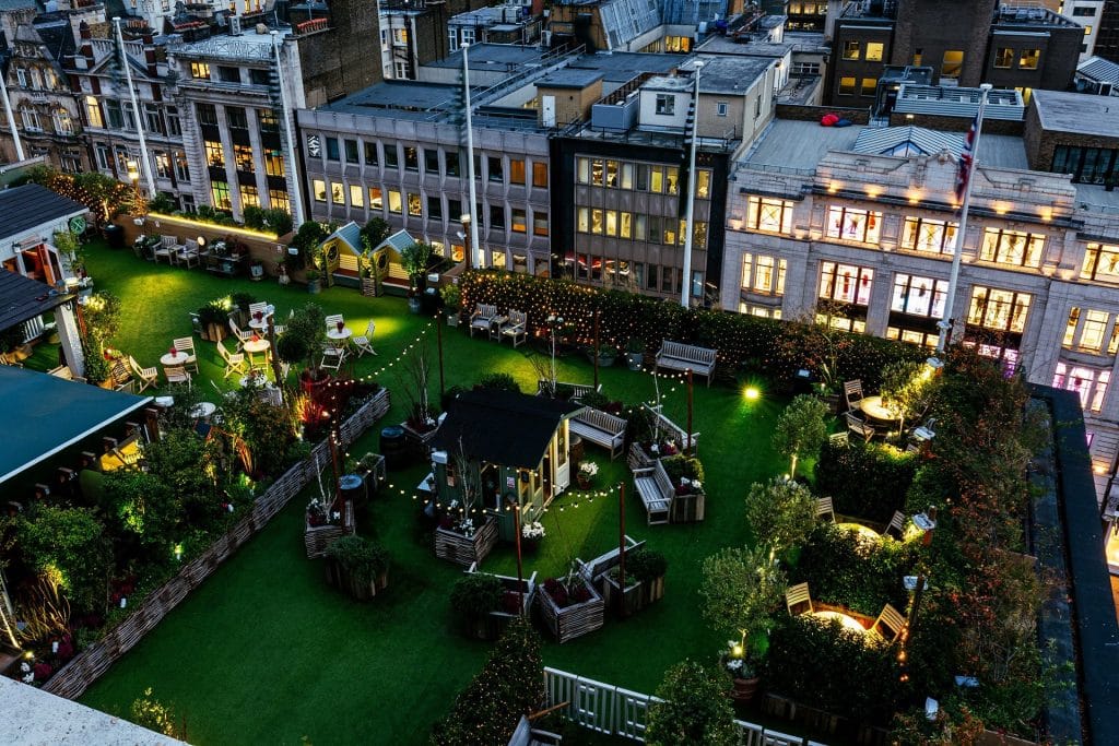 London’s coolest winter terraces