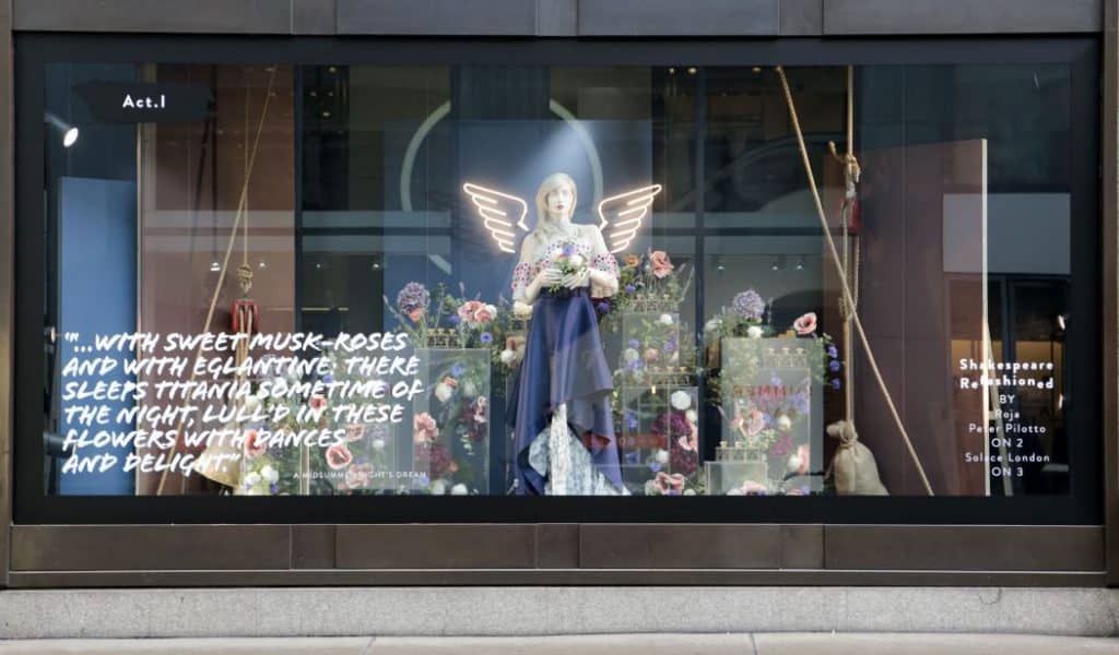 Much ado about Selfridges: the Shakespeare windows